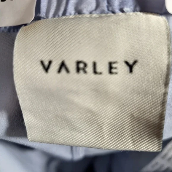 Varley Women Activewear Shorts Small Blue Kallin Woven Running - Picture 2 of 10